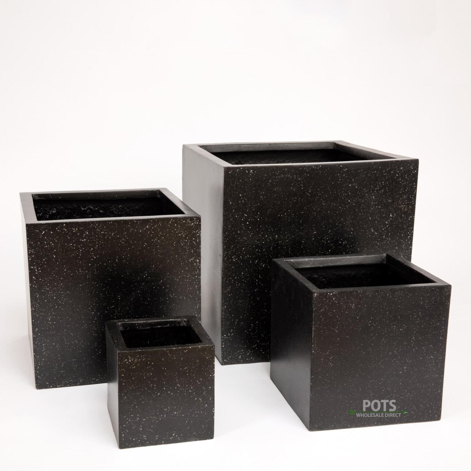 Lightweight-Terrazzo-Cube-Group-Black-LW-TZ08MS-Small-WM
