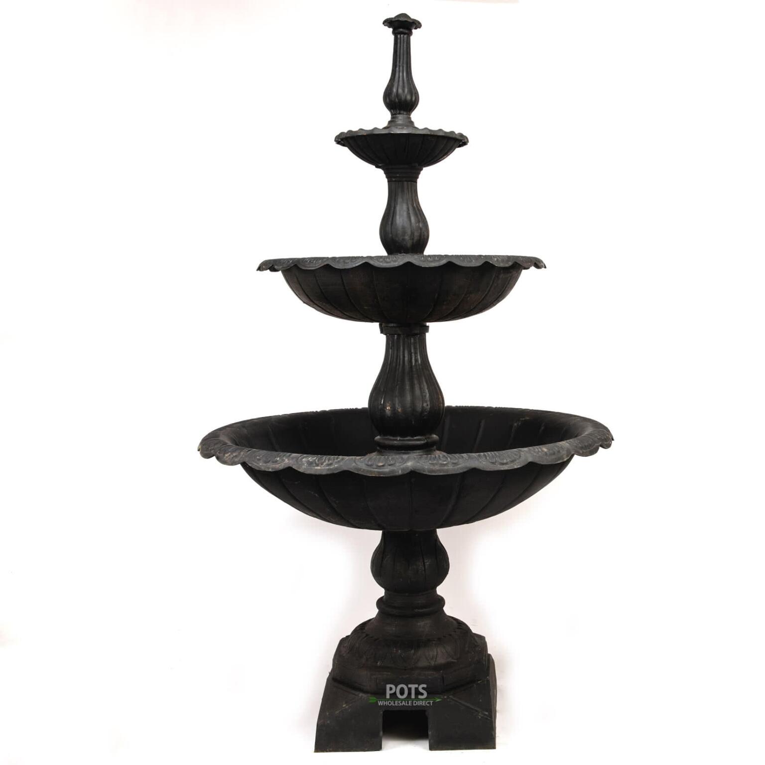 3 Tier Cast Iron Fountain