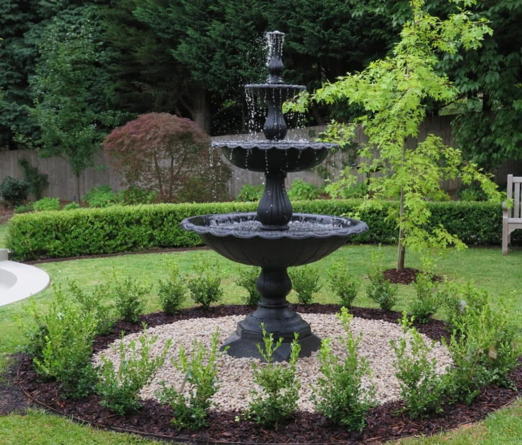 Tiered Cast Iron Fountain – Thomson's Garden Centre