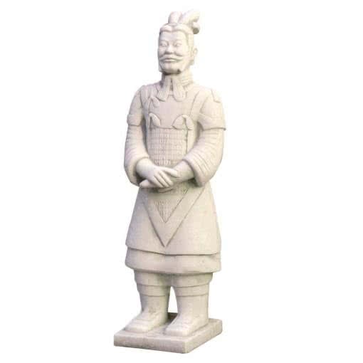 Crushed-Marble-Statue-Chinese warrior-MST59