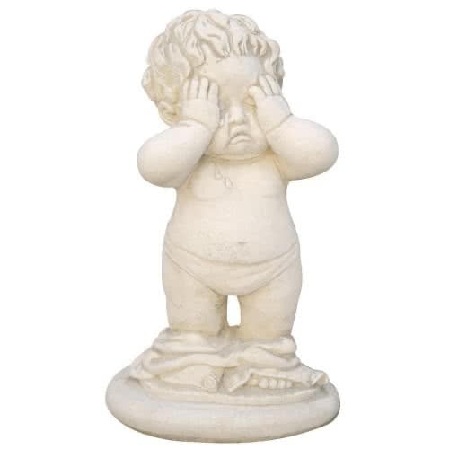 Crushed-Marble-Statue-weeping boy-MST76