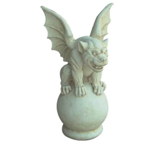 Gargoyle on Ball Garden Statue Decoration Orange NSW