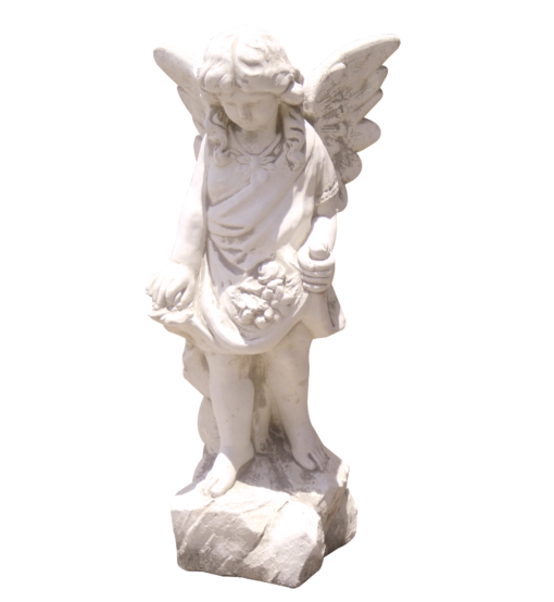 Victorian Angel Garden Statue Decoration Orange NSW