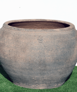 Old Stone Cannibal Jar Terracotta look Garden Pot and Planter Large Garden Pot